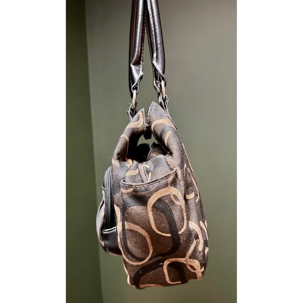 Y2K Brown &‎ Black Shoulder Bag
